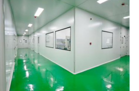 Cleanroom corridor